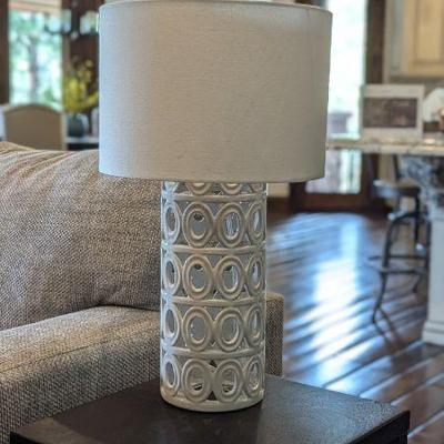 Contemporary ceramic table lamp
