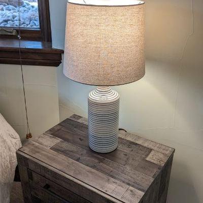 Modern ceramic table lamp