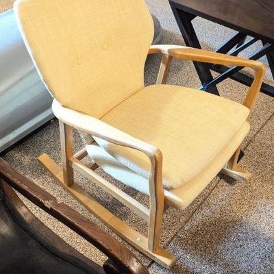 Mid century style rocking chair