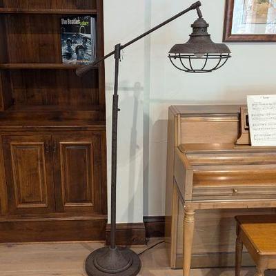 Franklin Iron Works rustic floor lamp