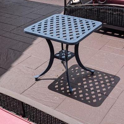 Patio side table