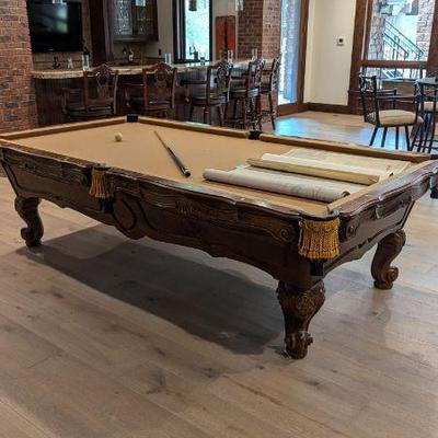 Orleans by Brunswick 8ft Pool Table