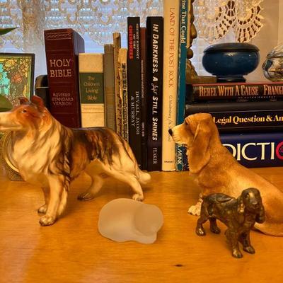 Vintage dog figurines