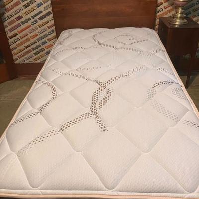 Vintage headboard with new mattress
