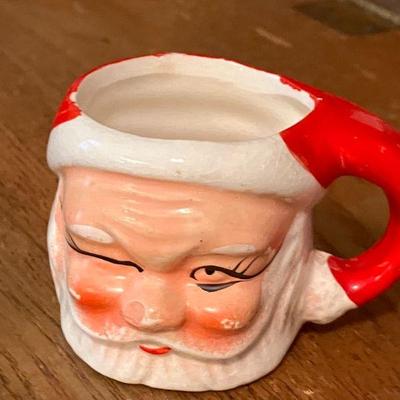 Miniature Santa Mug