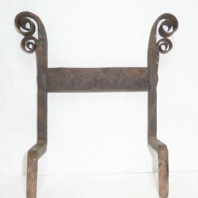 Early hand wrought boot scraper