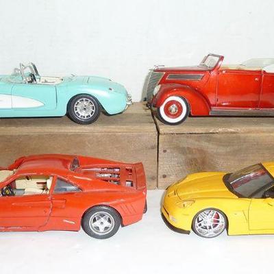 several lots of diecast cars