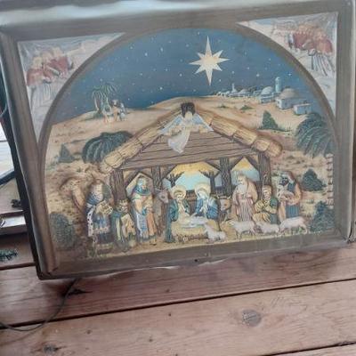 light up large nativity