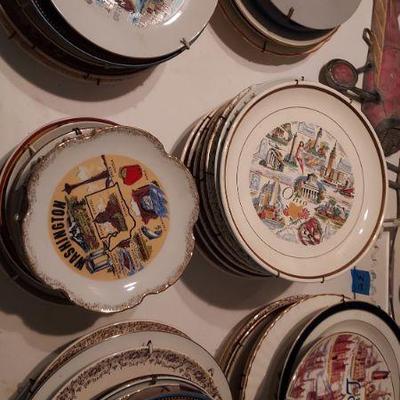 Vacation plate collection