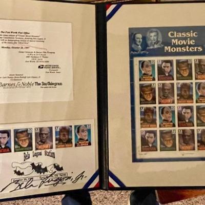 Classic monster stamps