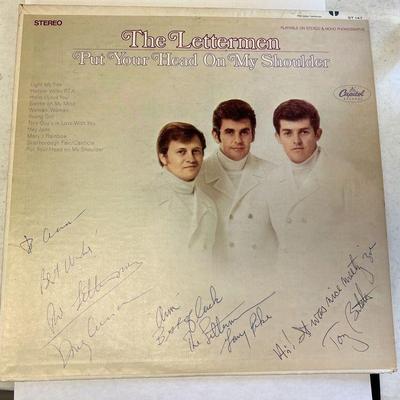 https://www.agesagoestatesales.com/product/singed-1968-the-lettermen-put-your-head-on-my-shoulder-vinyl-br2004a/1070
