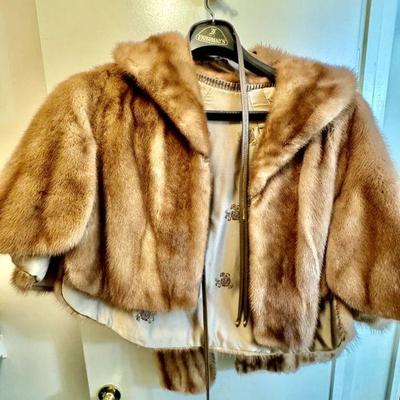Vintage Fur Bolero style jacket