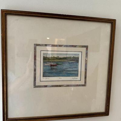 "Pamet Harbor" Cape Cod Mass, 66/100 , unknown artist signature