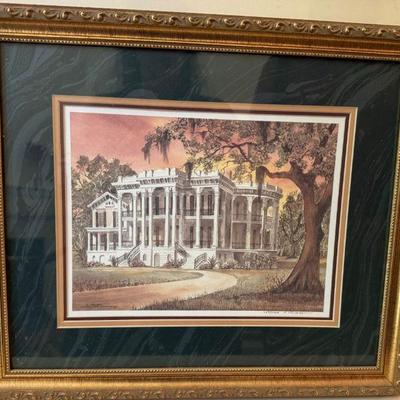 Signed H. Neubig Nottaway Plantation 248/1000