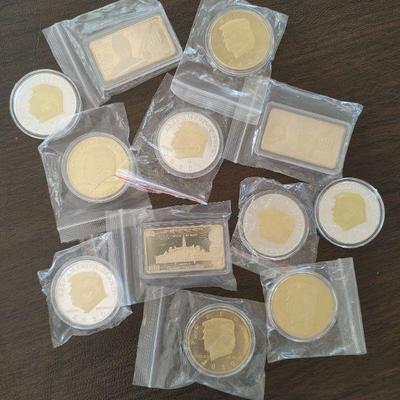 Donald Trump Novelty Coins and Bars