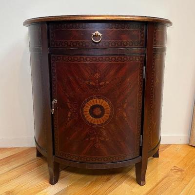 Decorative Crafts D Shaped Cabinet
