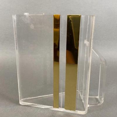 Mid Century Lucite Pitcher
