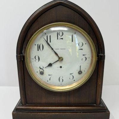 Early 1920s Gothic Arch Seth Thomas Mantel Clock	