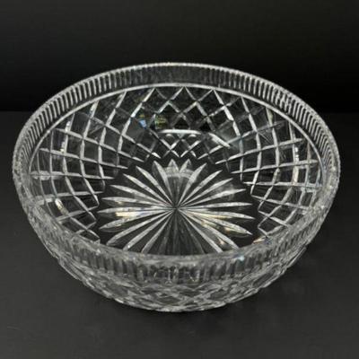 Irish Crystal Waterford Killeen Diamond Pattern Crystal Bowl	