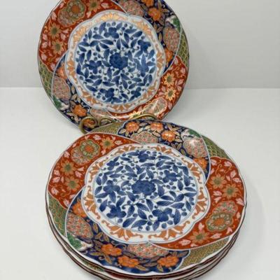 Vintage Japanese Imari Plates - 1980s/1990s NYC Purchase	