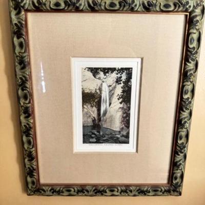 Palm Springs' Tahquitz Waterfall In Beautiful Frame 	