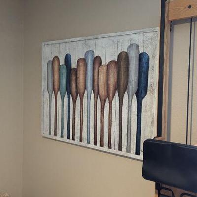 Pier 1 Bleached Oars wall decor