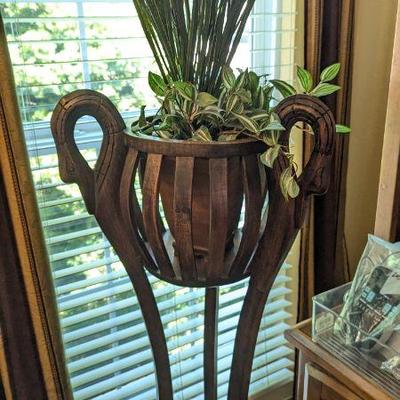 Art deco plant stand