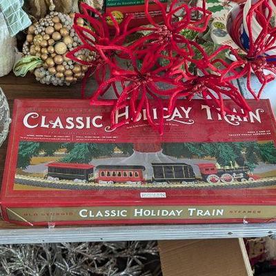 Classic holiday train