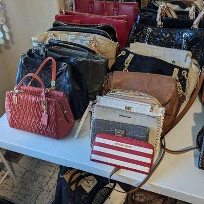 Purses: Ralph Lauren, Coach, Tori Burch, Michael Kors