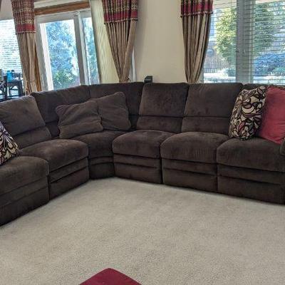 La-Z-Boy reclining sectional