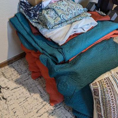 Pillows and bedding