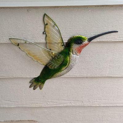 Hummingbird wall art