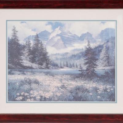 Fine Art Print of a Lanscape Painting