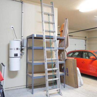 Werner D1220-2 Type II 20ft Aluminum Extension Ladder