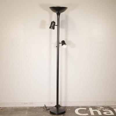 Modern Style Standing Lamp with Two Spot Lamps