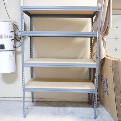 Heavy Duty Shelving Unit w/3 Adjustable Shelves