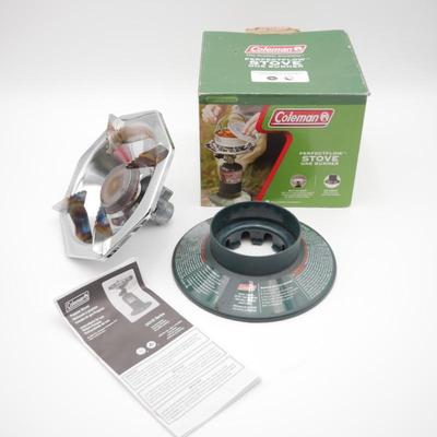 Coleman PerfectFlow Propane One Burner Bottle Top Stove