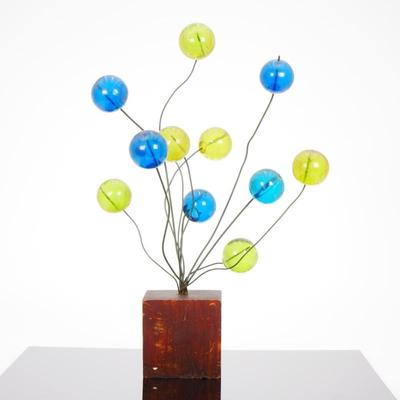 Decorator Products Colorflo 1970's Resin Cascade Sculpture