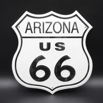 Arizona US Route 66 Aluminum Decorative Highway Shield