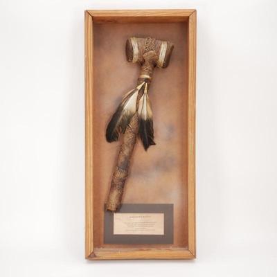 Native American Horn Dance Rattle