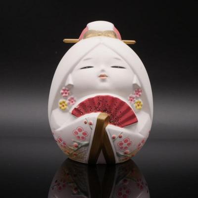 Porcelain Japanese Hakata Doll