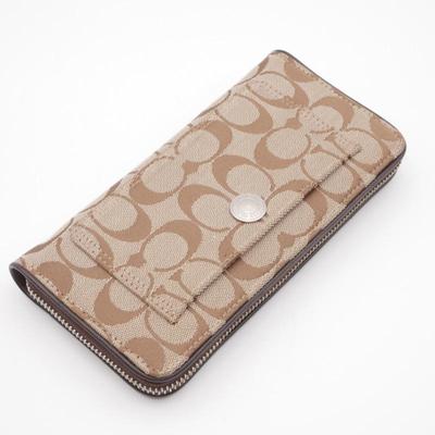 Coach Signature Logo Wallet