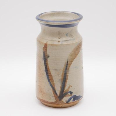 Signed Earthenware Vase