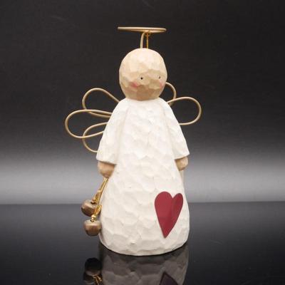 At Home America "You're An Angel Of A Friend" Wooden Figurine