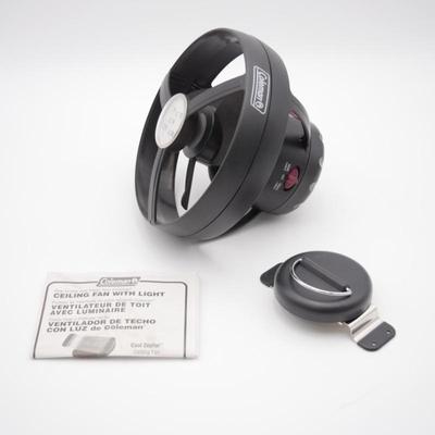 Coleman Cool Zephyr Tent Ceiling Fan w/Light