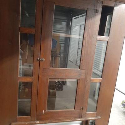 Handmade display case $300. Has 1 piece of missing glass