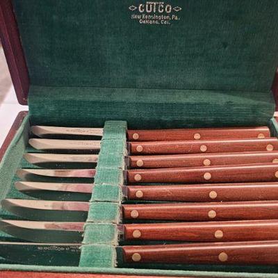 Vtg 1950's Cutco # 47 Steak Knives NEW