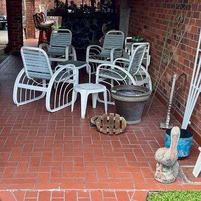 Patio chairs