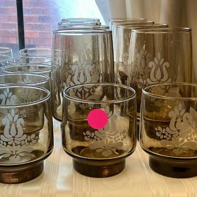 Pfaltzgraff village glassware
