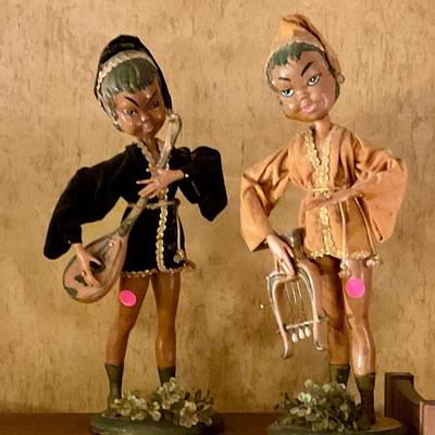 Oriental figures. PULLED BY ESTATE MANAGER